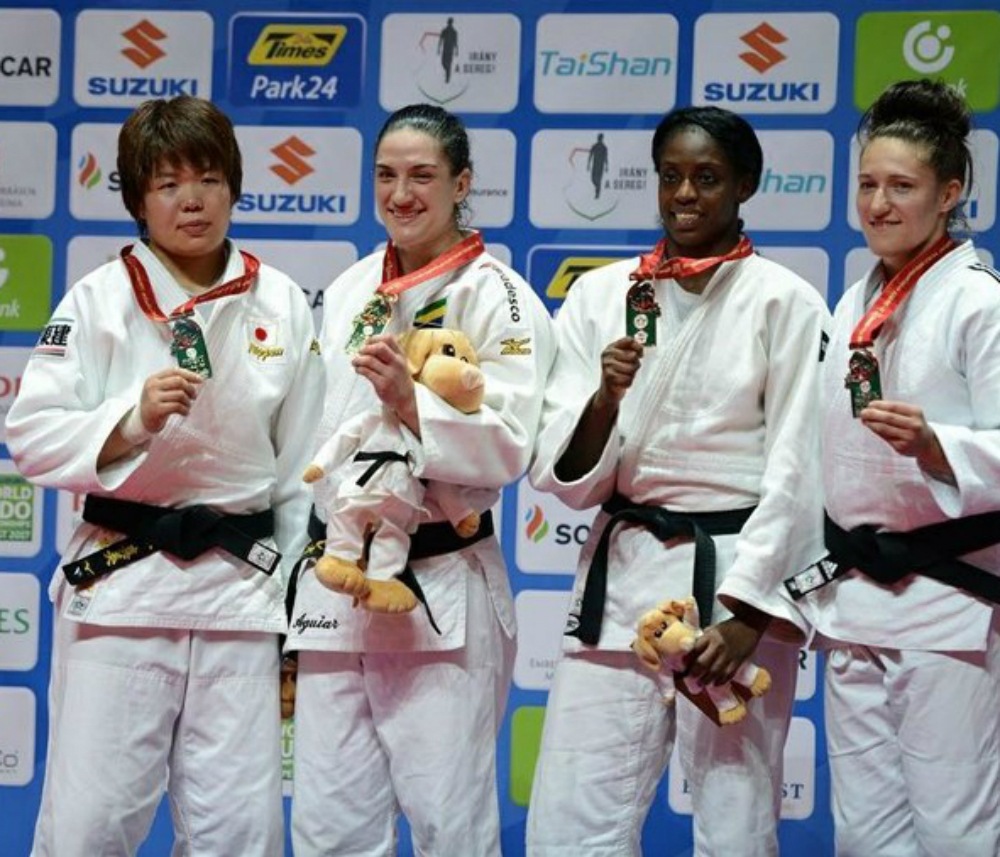 Ela venceu o confronto contra a campeã de 2015, a judoca japonesa Mami Umeki (Arquivo/Brasil 2016)