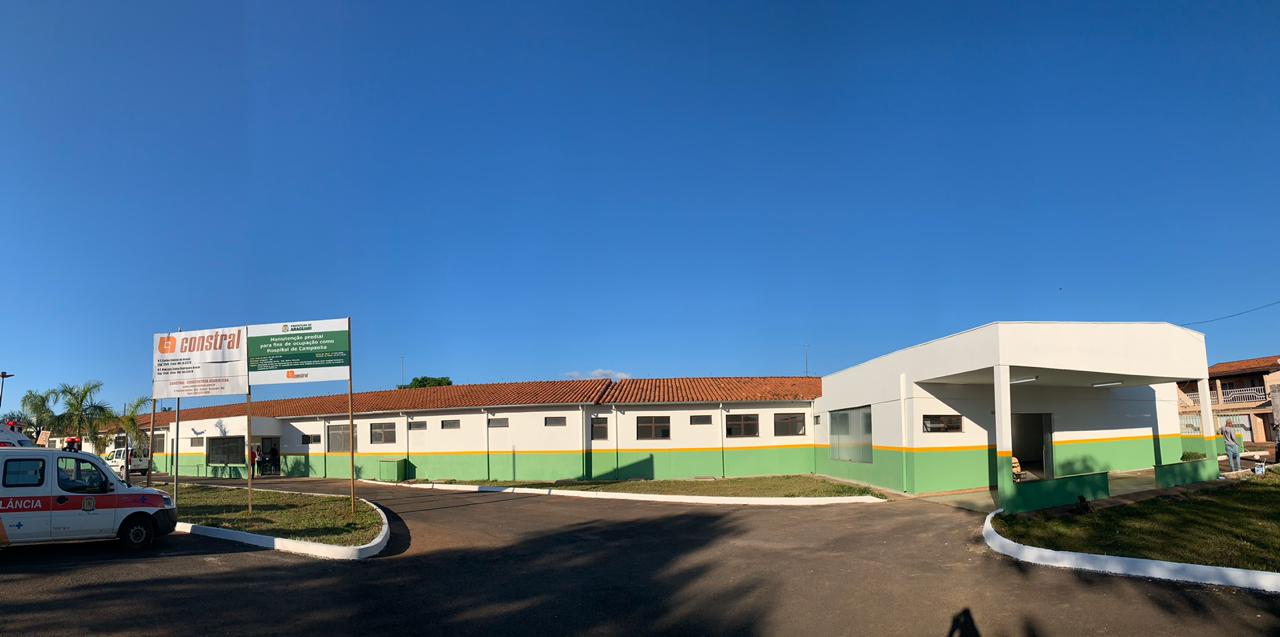 Hospital de Campanha em Araguari começou a funcionar em junho. Foto: Amvap.