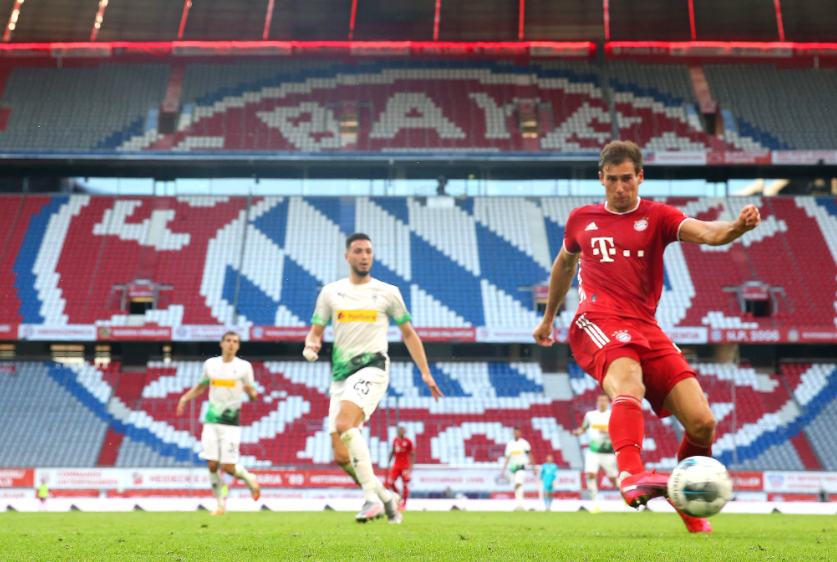 Goretzka fez o gol da vitória do Bayern na última rodada. Foto: Divulgação/Bayern.