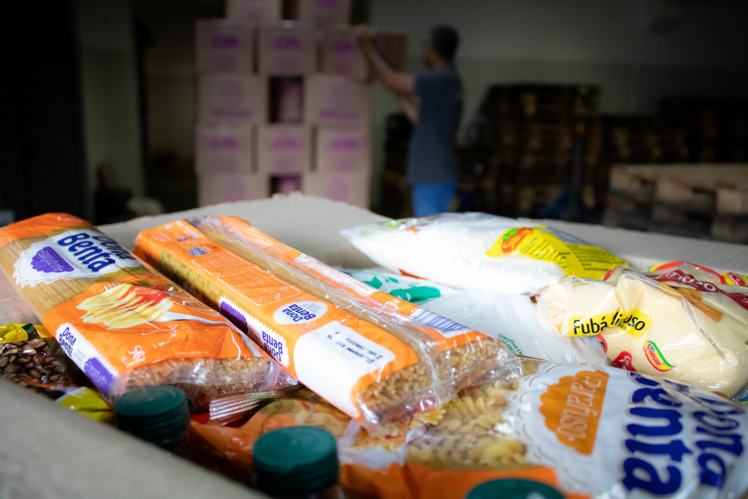 Mais de 175 mil cestas já foram doadas. Foto: TV Osasco/Divulgação.