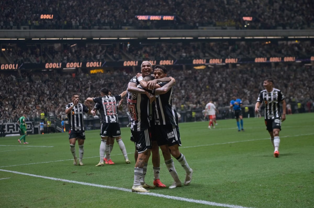 Galo venceu o River Plate por 3 a 0 na Arena MRV