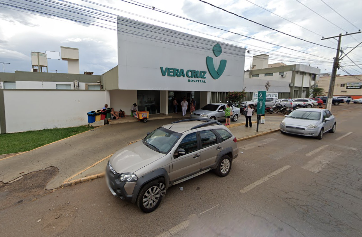 Hospital Vera Cruz. Imagem: Google Maps/Reprodução