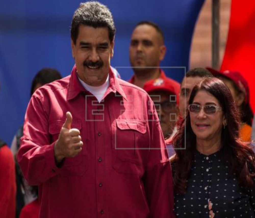 O ditador venezuelano acusou Trump de estar realizando uma "perseguição política" (EFE)