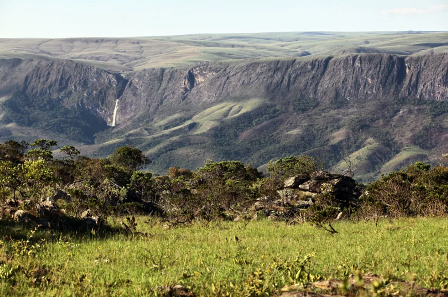 Vista da Serra da Canastra — Foto: Acervo Parque Nacional da Serra da Canastra/Icmbio