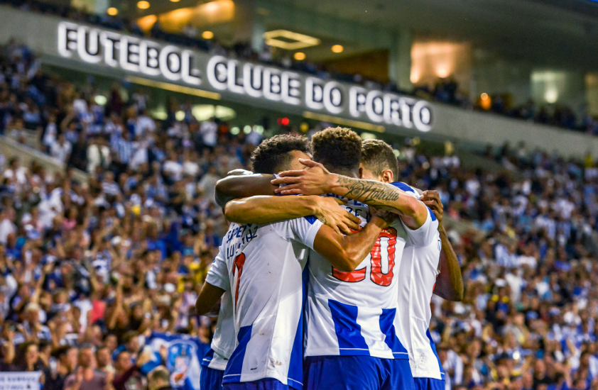 O Porto venceu o Benfica por 2 a 0 na 2ª rodada e por 3 a 2 na 20ª. Foto: Divulgação/Porto. 