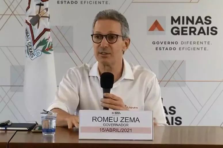 Zema, governador de Minas Gerais