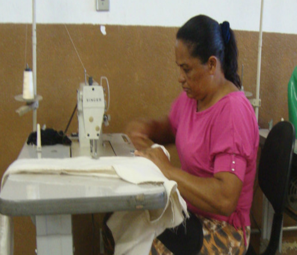 Maria do Carmo, moradora da Ocupação Rosa Leão (Divulgação/Utramig)