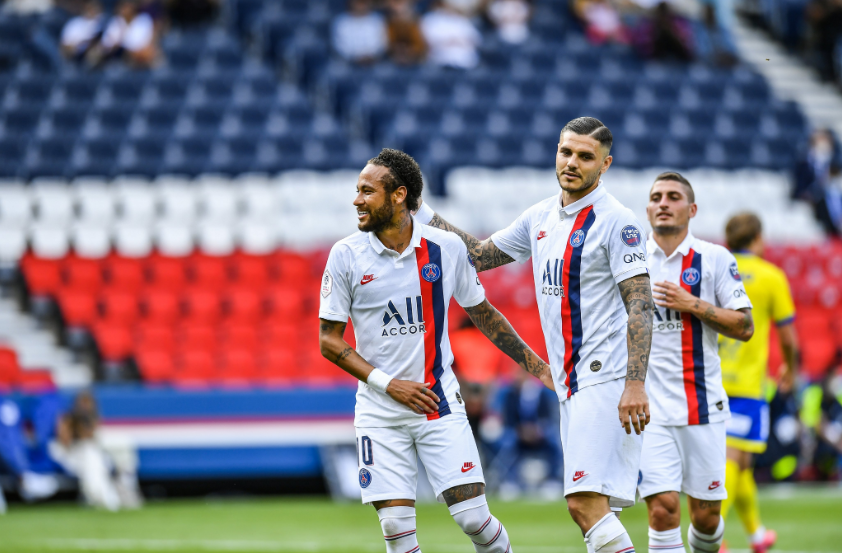 Neymar marcou três gols nos últimos dois amistosos. Foto: Divulgação/PSG.