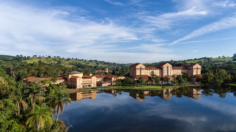 Grande Hotel Termas de Araxá integra o Complexo Hidrotermal e Hoteleiro do Barreiro de Araxá — Foto: Banco de Imagens /Divulgação