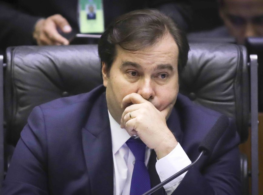 O presidente da Câmara dos Deputados, Rodrigo Maia (DEM-RJ)