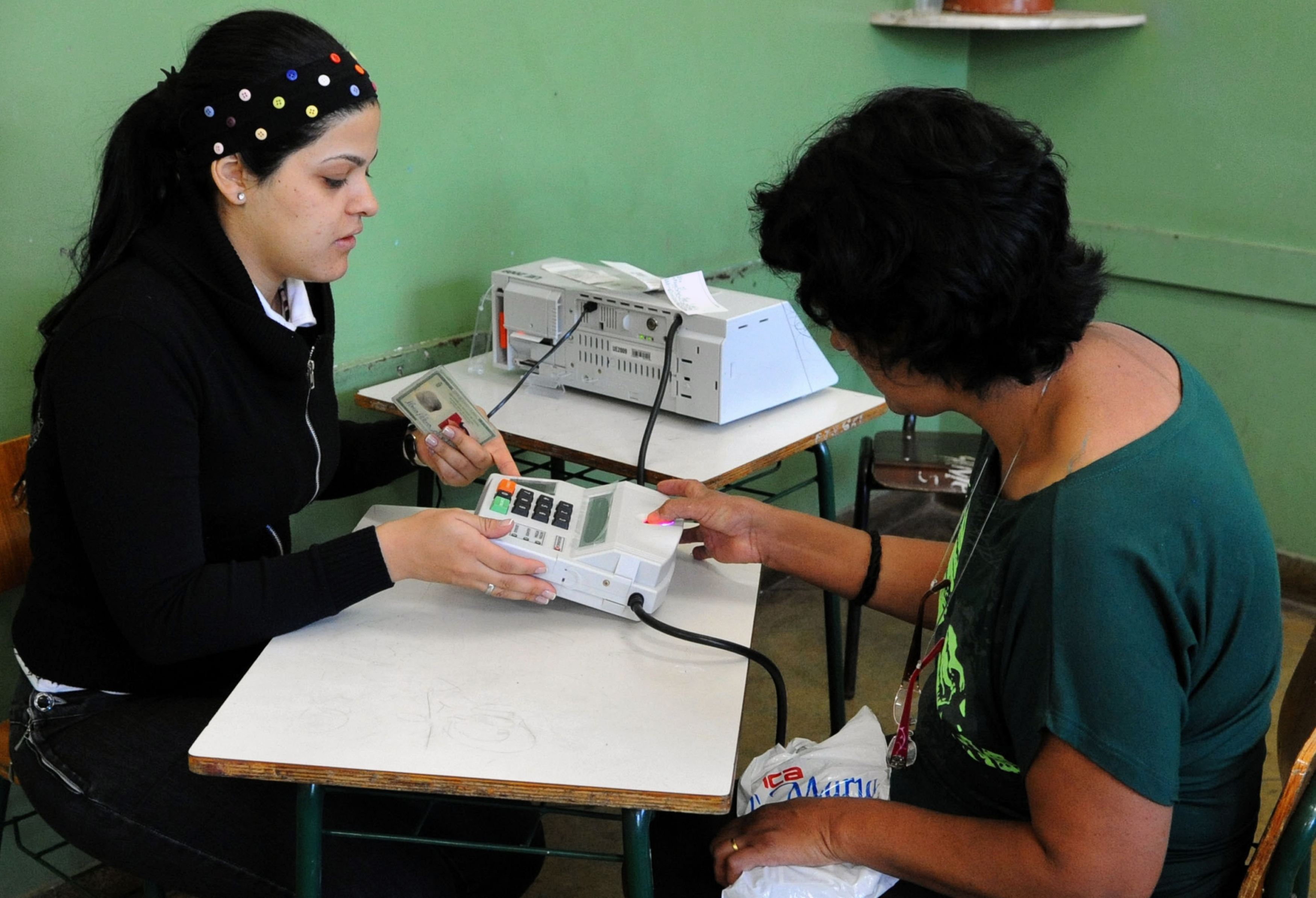 Mesária. Foto: Agência Brasil/Divulgação